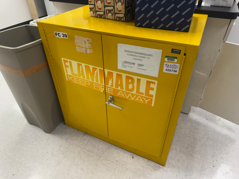 Image of Edsal SC22F Flammable Liquidf Storage Cabinet